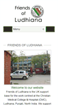 Mobile Screenshot of friendsofludhiana.org.uk